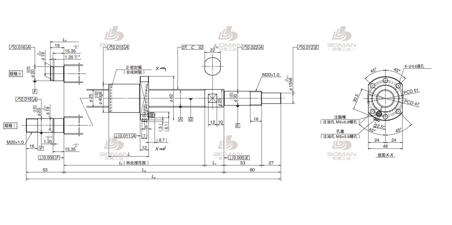 PSS2530N1D1913-FSS滚珠丝杠