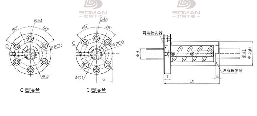 KURODA GR3206ET-DALR 黑田丝杆哪几个品牌机床用