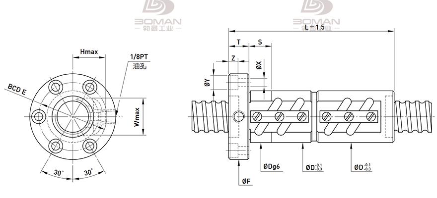 HIWIN上银 FDV hiwin丝杆反向器s120