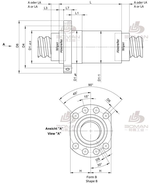 STEINMEYER施坦梅尔 3426/25.50.7,5.6N steinmeyer丝杆型号