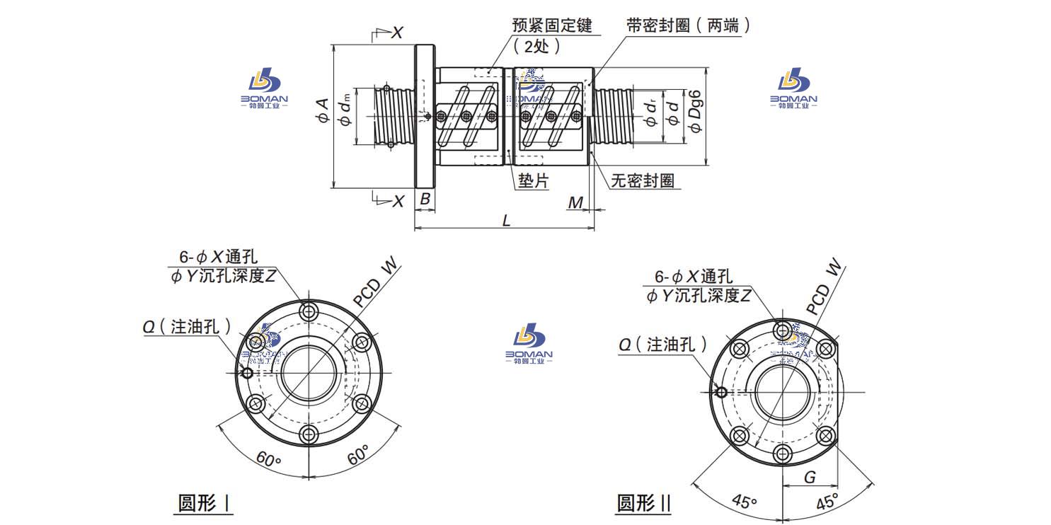 DFT3212-2.5-LSFT滚珠丝杠