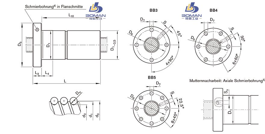 REXROTH R1502 tsk丝杆